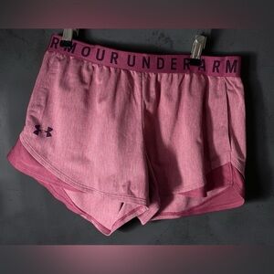 Under Armour Women's Dusty Rose Athletic Shorts